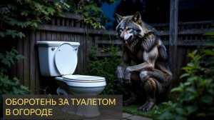 Оборотень за туалетом в огороде (Мистическая история)