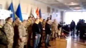 Интервью с Парубий А.В. о создании новых отрядов самообороны.  07.02.14