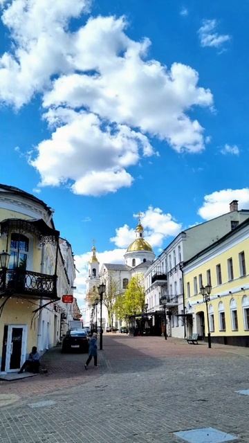 Один день в Витебске. Беларусь. Часть 3. Пешеходная улица Суворова. Продолжение следует. смотреть онлайн