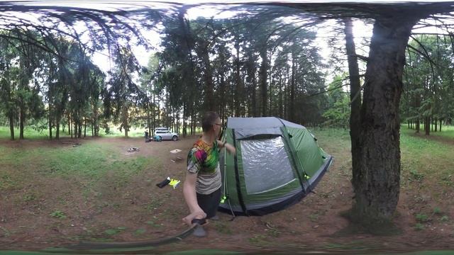 Outwell Nevada MP5. обзор кемпинговой палатки в 360 градусов смотреть онлайн