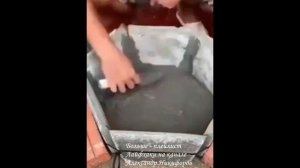 Лайфхак. Бетонное кашпо для цветов