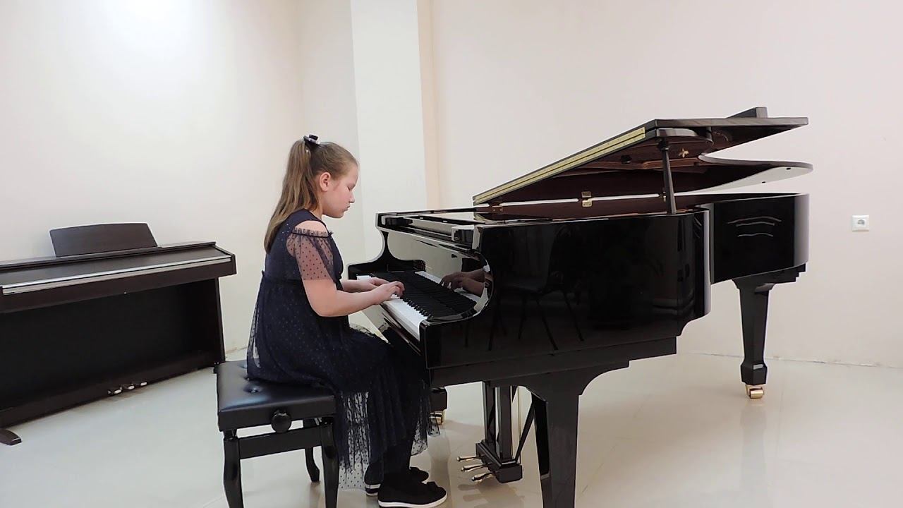 Ищук Ксения 11 лет. 1. Дебюсси Маленький негритёнок 2.Беренс Этюд ре минор № 36 ор.61 смотреть онлайн