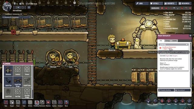 Oxygen Not Included #3 РАЗБИРАЕМСЯ С ВОДОЙ! смотреть онлайн