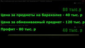 ТОП 10 ЛУЧШИХ БАРТЕРОВ В Escape From Tarkov
