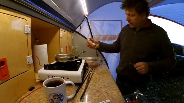 Осенняя прогулка с домиком на колесах.