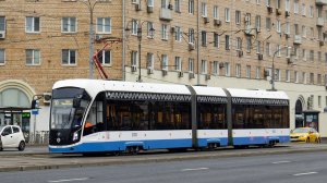 Поездка на трамвае 71-931М Витязь-МОСКВА по обновлённому маршруту №46 (13.03.2025). №31313