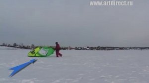 самозапуск водного кайта