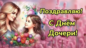 С Днём Дочери! 25 апреля день дочери. Супер песня с праздником!