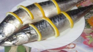 Скумбрия запеченная в рукаве