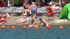 Анапа, солнце и море😎. Пляж «Высокий берег» сегодня. Без комментариев