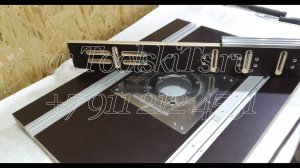 Угловой скользящий упор, транспортир с дублирующим ползуном для шины.