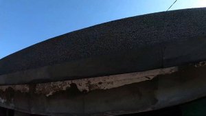 Прокопал канавку и сделал жёлоб для стока воды с крыши