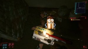 Скиппи!! Саша Гудков в Cyberpank2077 !Озвучка!