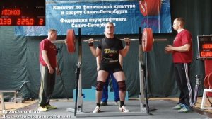 ВМТ "Белые ночи" 2015, мужчины 83 кг, группа В1, присед