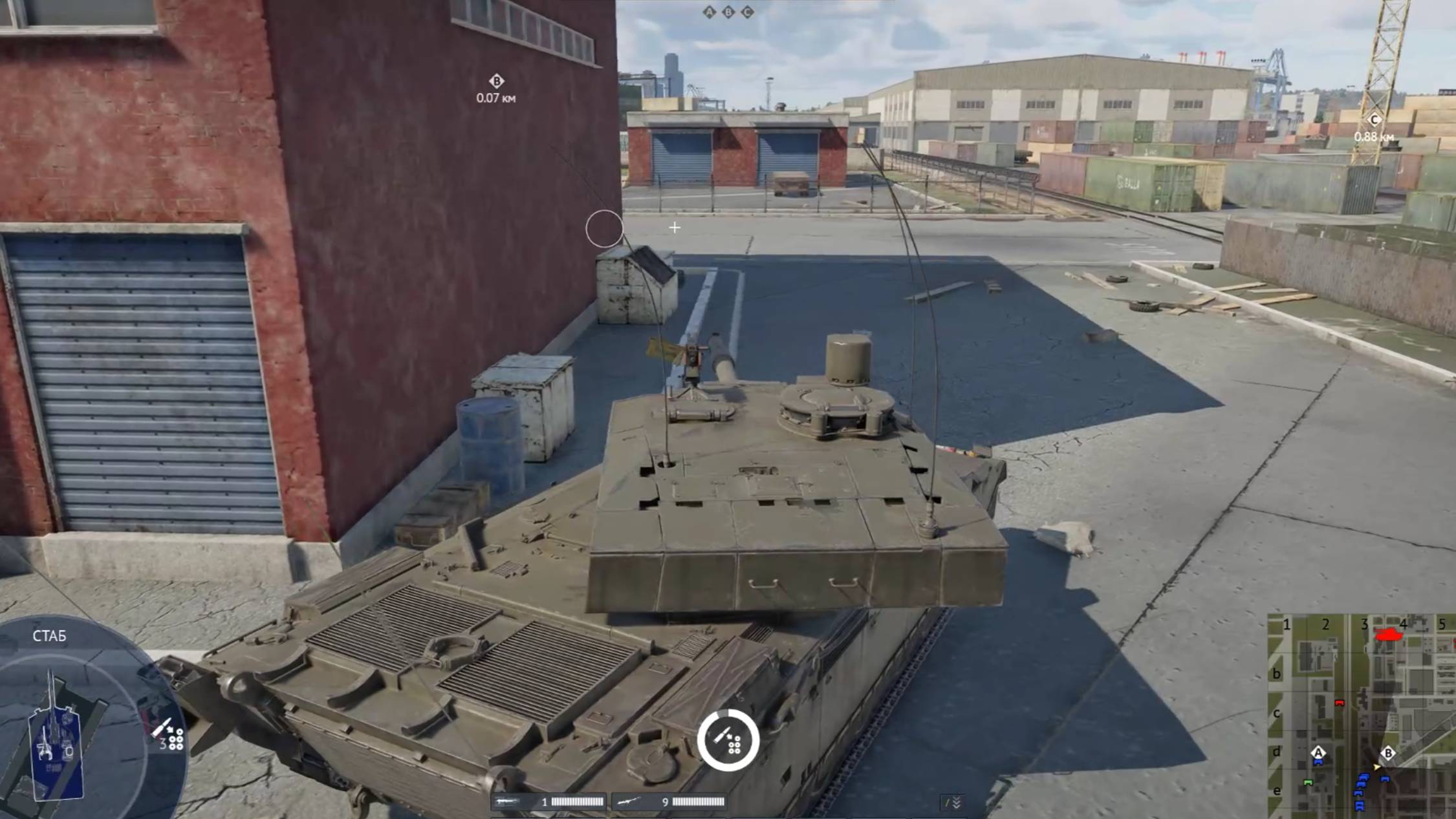 War Thunder, аркада, Морской терминал