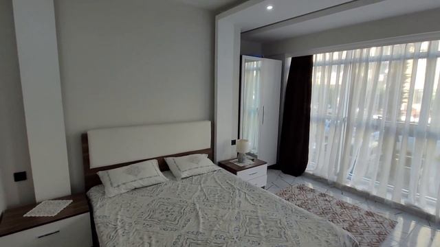 ВНЖ Турции ЦЕНТР АЛАНИИ 2+1 под ключ у моря ТЕРАССА С ВИДОМ на всю Аланью. Недвижимость в Турции