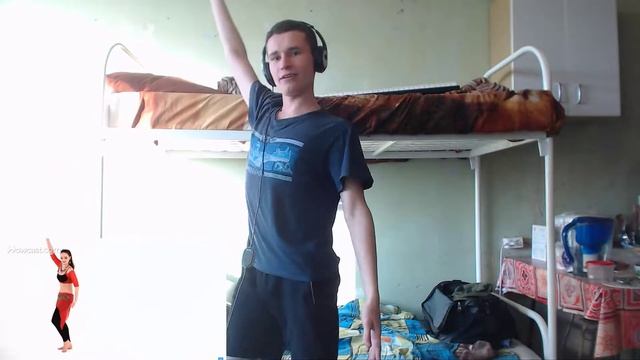 How to Do Hip Moves & Shimmy | Russian Male Belly Dance Tutorials #13 | Reaction