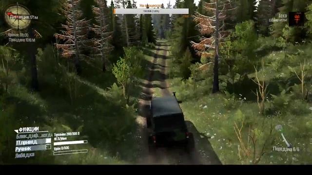 Spintires: MudRunner Карта «Дивные места» Автор: Bell смотреть онлайн