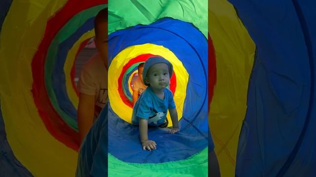 Игровой тоннель для детей/Ясельная группа «БАЛАПАН» смотреть онлайн