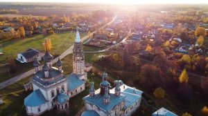 Село Парское. Древний храмовый комплекс на реке Парша. Родниковский район. Ивановская область