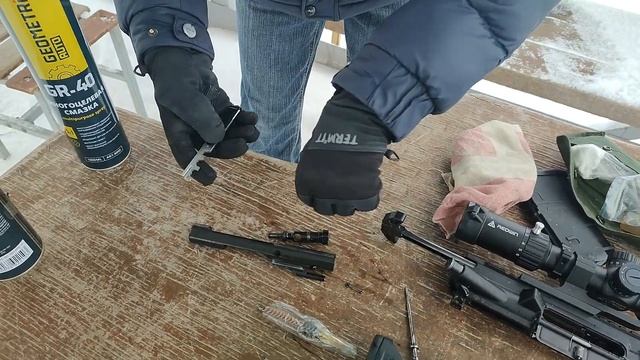 Как правильно чистить AR-15 или не слушайте нвп69.. смотреть онлайн
