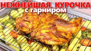 КУРИЦА в духовке НЕЖНЕЙШАЯ! Сочная КУРОЧКА С ОВОЩАМИ! Этот рецепт курицы невозможно испортить!
