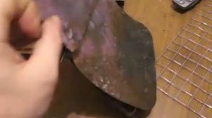 Самодельный титановый таганок для похода.