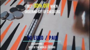 Backgammon cups shakers