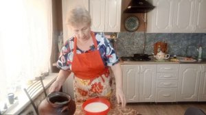Блины с капустой, огородные дела.