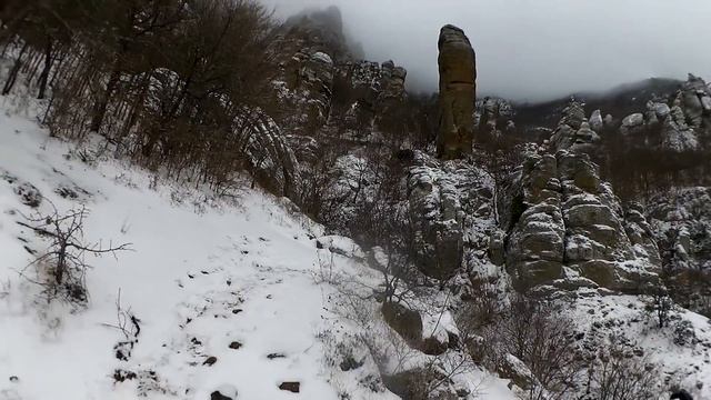 Южная Демерджи КРЫМ январь 2016 смотреть онлайн