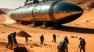 Тайна Сахары: Подводная лодка Тартарии или древней инопланетной цивилизации?