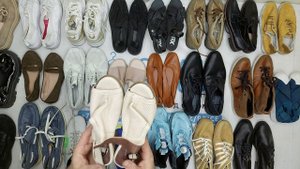 32905 Обувь весна-лето, 20пак, scarpe crema 25, секонд (cream/extra) оптом