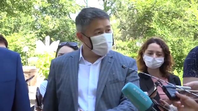 В Петропавловске завершилась реконструкция Ботанического сада! смотреть онлайн