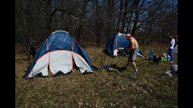 Как поставить палатку за 37 сек. смотреть онлайн