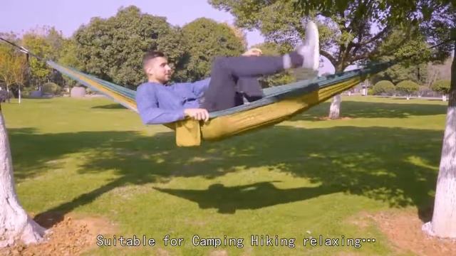 2-местный гамак, 270 * 140 см, максимальный вес 300 кг. смотреть онлайн