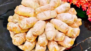 Тает во рту! Трубочки с начинкой, которые вкуснее мороженого!