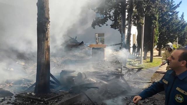 Пожар в Сухуме смотреть онлайн
