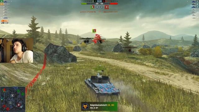 WoT Blitz - 42% РАК на Борще берет Колобанова против десяток - World of Tanks Blitz (WoTB) смотреть онлайн