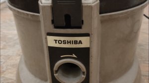 Старый пылесос TOSHIBA  ремонт.