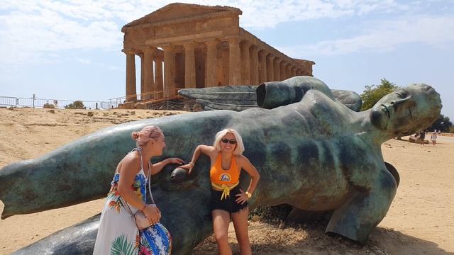 ТЕПЛАЯ СИЦИЛИЯ И ХРАМ БОГОВ В AGRIGENTO Valle dei tempi