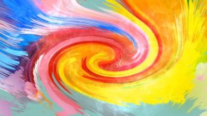 Футаж фон  Радужная спираль Rainbow Spiral Background