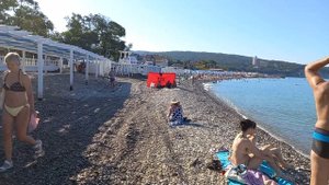 ДИВНОМОРСКОЕ 🤔ДОБРОЕ УТРО 🔆ПЛЯЖ ДИВНОМОРСКИЙ #дивноморское #дивноморск #черноеморе