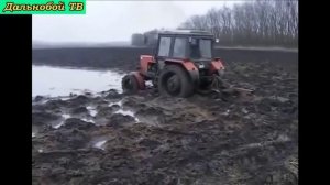 ТРАКТОРА ПРУТ ПО ГРЯЗИ ! ТРАКТОРЫ ПО БЕЗДОРОЖЬЮ ТЕХНИКА ПО ГРЯЗИ TRACTORS STUCK MUD