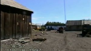 1997 год Магаданская обл Пос Сеймчан Проводы нач экспедиции