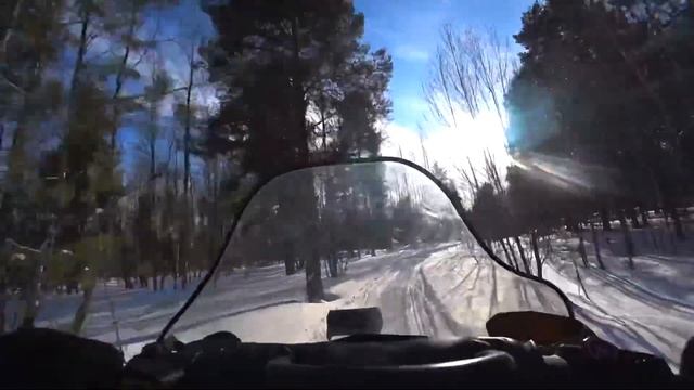 Stels Росомаха K6A , снегоход закончен, выезд смотреть онлайн