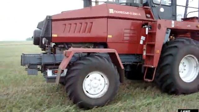 Заготовка сенажа, Полесье-2-280А, КамАЗ 55111