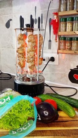 Шашлык дома на Эл.шашлычнице
