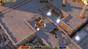 Titan Quest Atlantis. Эпос. Рунный кузнец(Защита + Руны) против Тифона