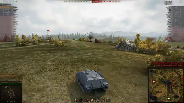 E 25, Малиновка, тащим бой с шкодой т25 внизу списка)) смотреть онлайн