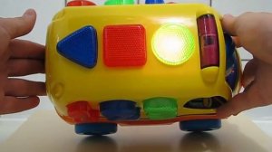Музыкальная развивающая игрушка "Школьный автобус"